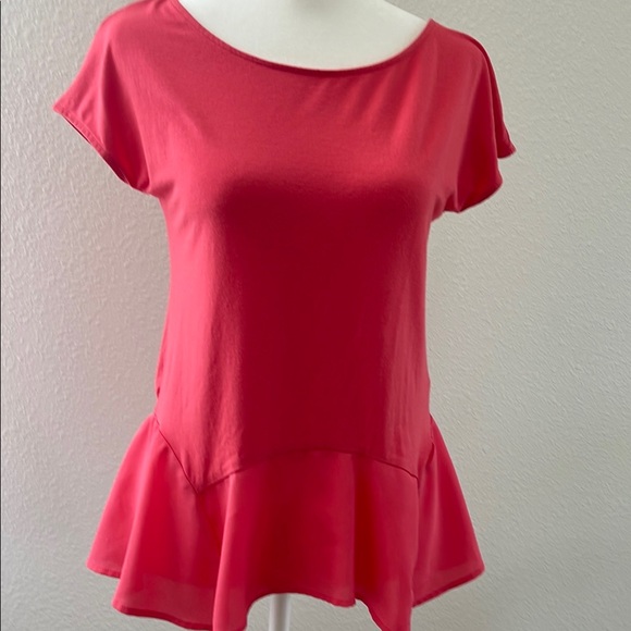The Limited Tops - Women's Peachy Pink Peplum Top